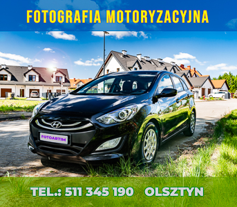 fotografia pojazdów olsztyn